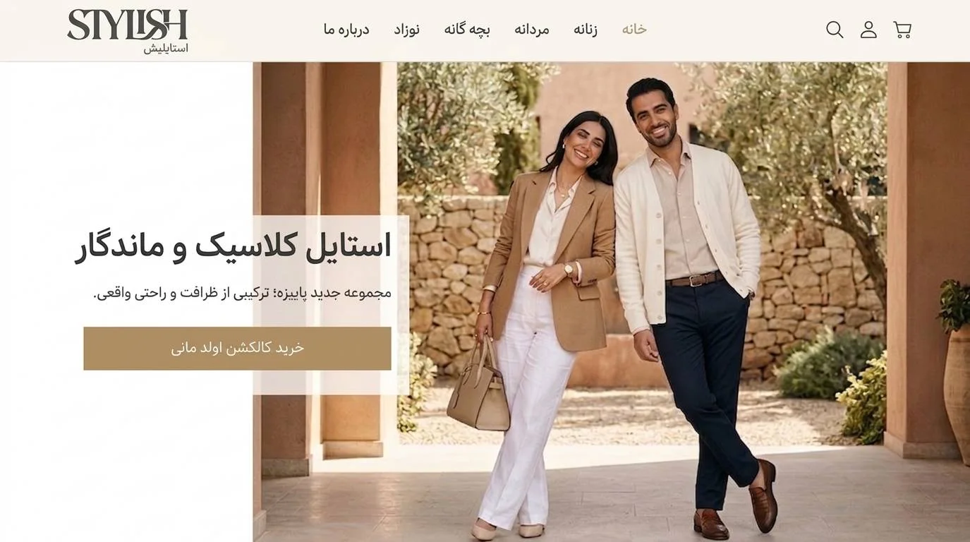 طراحی سایت پوشاک؛ راهکار جامع افزایش فروش و برندسازی