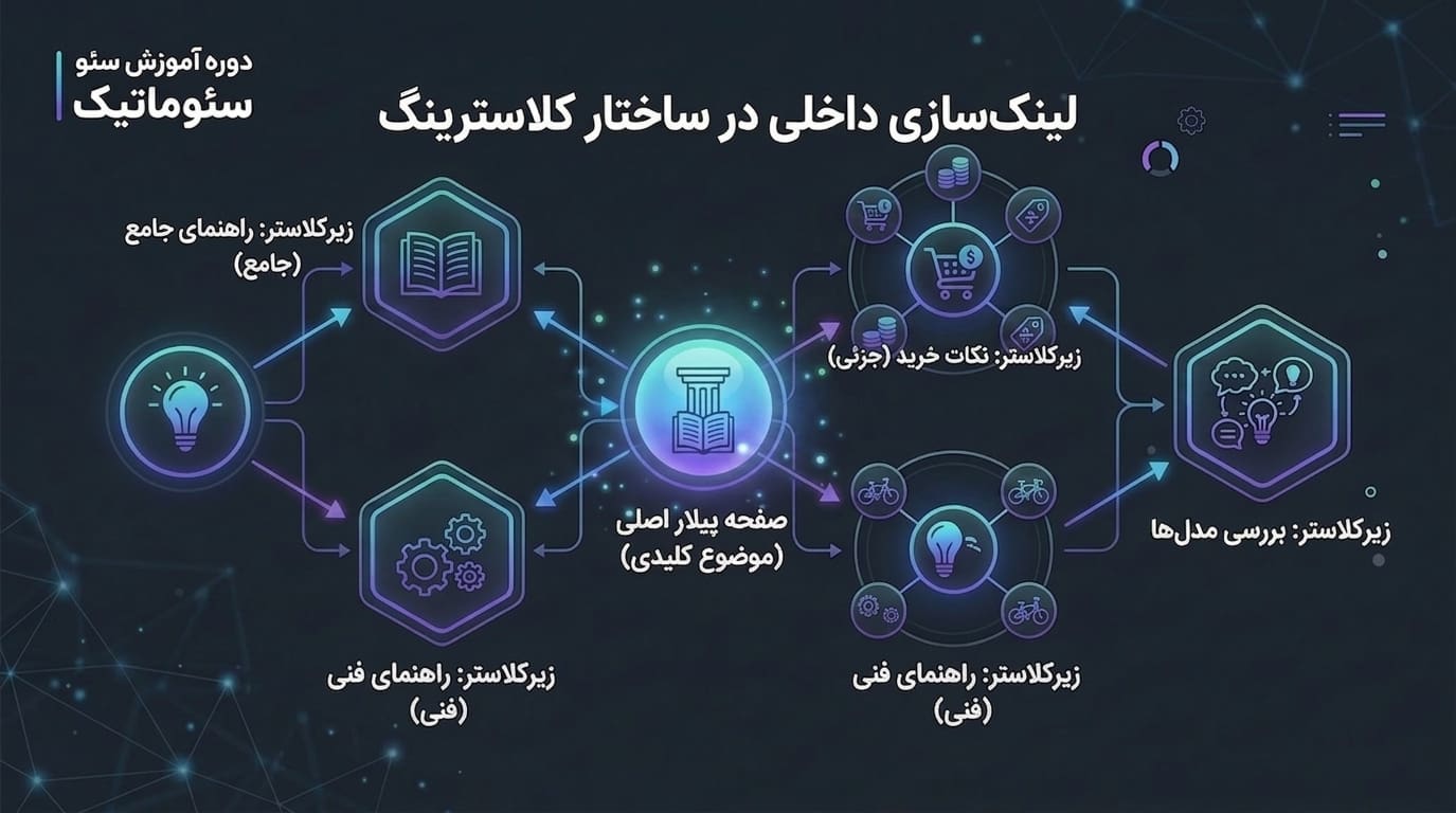 لینکسازی داخلی در ساختار کلاسترینگ