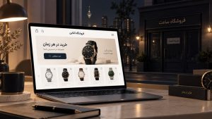 طراحی سایت ساعت فروشی،افزایش مشتری و فروش به سراسر کشور در هر زمان