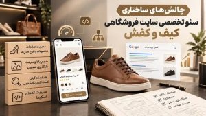 سئو سایت فروشگاه کیف و کفش با رفع چالشهای ساختاری؛ تجربه کاربری سریعتر و نرخ تبدیل بالاتر