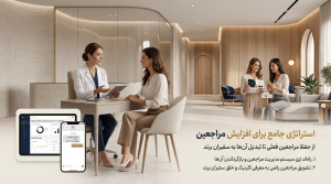 افزایش مراجعین کلینیک زیبایی با معرفی خدمات؛ ارائه اطلاعات کامل درباره خدمات، پزشکان و روش‌های درمانی برای ایجاد اعتماد بیشتر.