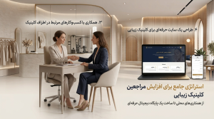 افزایش مراجعین کلینیک با هویت بصری حرفه‌ای؛ ایجاد تصویر منسجم از برند در وب‌سایت و شبکه‌های اجتماعی.