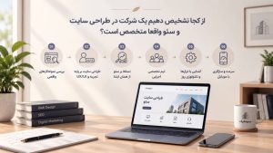 شرکت طراحی سایت با ارائه طراحی اختصاصی؛ نمایش حرفهای خدمات و محصولات و ایجاد تجربه کاربری مناسب برای مخاطبان.