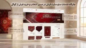تولید محتوای حرفهای برای معرفی بهتر محصولات و کوتاهتر شدن مسیر خرید با سئو سایت فروش فرش