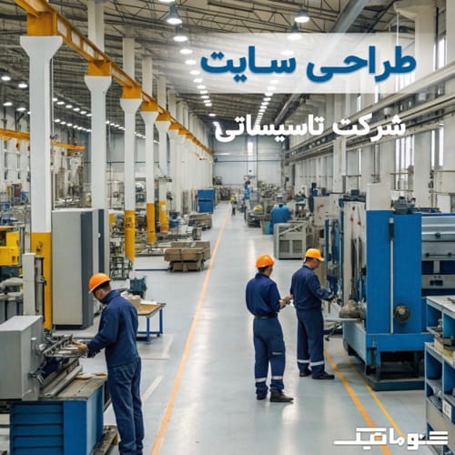 طراحی سایت شرکت تأسیساتی؛ مسیر جذب مشتری و پروژه
