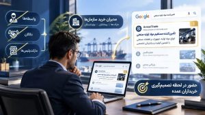 سئو سایت شرکت بازرگانی با حضور در لحظه تصمیمگیری خریداران عمده؛ جذب مستقیم مدیران خرید و بستن قرارداد بدون واسطه