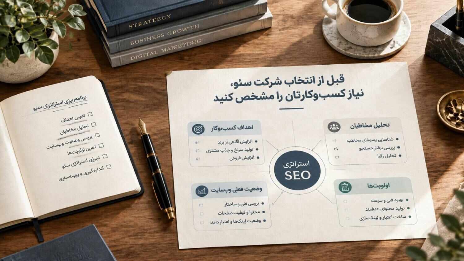 قرار نیست تمام صفحات سایت از همان ابتدا در اولویت یکسان قرار بگیرند. بهتر است مشخص شود کدام محصولات، خدمات یا دسته‌بندی‌ها بیشترین ارزش تجاری و فروش را دارند تا منابع سئو ابتدا روی بخش‌هایی متمرکز شوند که بیشترین ظرفیت ایجاد درآمد را دارند. هرچه نیاز و هدف خود را دقیق‌تر مشخص کنید، مقایسه پیشنهادهای مختلف شرکت‌های سئو آسان‌تر می‌شود و احتمال دریافت یک استراتژی متناسب با کسب‌وکارتان افزایش پیدا می‌کند.