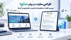 تأثیر طراحی سایت و سئو بر فروش؛ بررسی تفاوت دستاوردهای طراحی سایت و سئو و اهمیت مکمل‌بودن آن‌ها