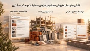 سئو سایت فروش مصالح برای معرفی بهتر محصولات و افزایش فروش آنلاین